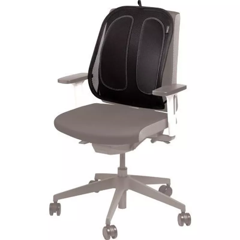 Fellowes Rückenstütze für Bürostuhl - Office Suites Mesh-Rückenstütze mit Mesh-Gewebe - H51,28 x B43,97 x T14,13 cm