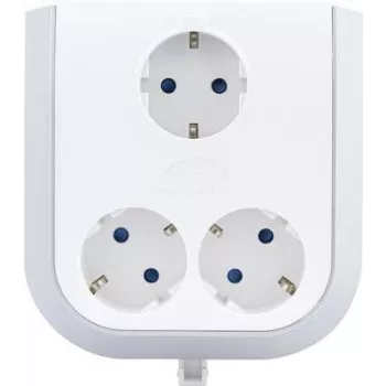 Steckdose REV 0020330112 Grau Weiß