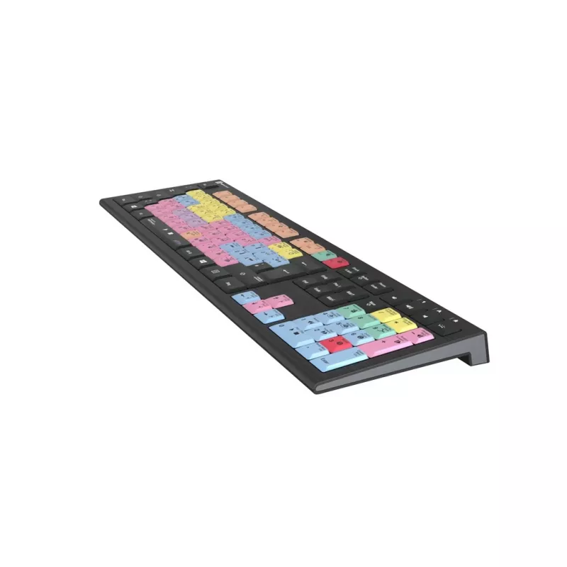 Logickeyboard ASTRA 2 USB QWERTZ Tastatur Schwarz Full-size 108 Tasten