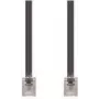 Telefonkabel e+p T 11 3 m Transparent Schwarz