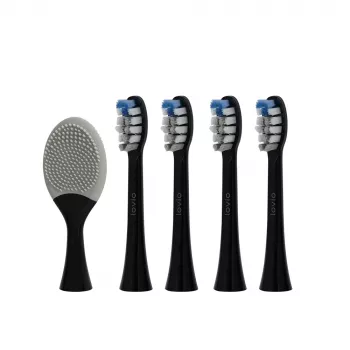 Zahnbürstenaufsätze No name LOVIO_SonicProtect PRO medium Borsten 5 Stück LVTB124BK-HM