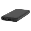 Tragbare Powerbank BLOW PB10A 10000mAh Polymer-Akku, 2x USB-A-Ausgänge, 22,5W Gesamtleistung, Micro-USB-Eingang, schwarz