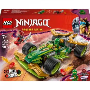 LEGO Bauset NINJAGO Lloyds Action Speedster 71828, 181 Teile, 2 Minifiguren, Alter 7+