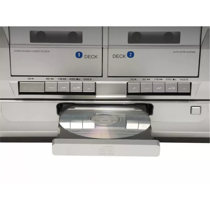 Inter Sales Denver MRD-166 - 6,9 kg - Schwarz - Grau - Persönlicher CD-Player