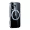 Schutzhülle für Smartphones Torras Ostand Pro für iPhone 16, transparent, schlanke Passform, unterstützt kabelloses Laden