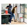 Joseph Joseph Abfalleimer Totem 40 L steingrau