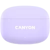 Canyon TWS-9 CNS-TWS9P Kopfhörer – True Wireless – Bluetooth 5.4 – In-Ear – 6h + 30h Laufzeit – USB-C Ladecase – Touch-Steuerung – lila