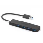 USB Hub Anker Innovations A7516016 USB 3.2 Gen 1 Type-A 5000 Mbit/s Schwarz