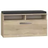 Geschlossener Schuhorganizer Top e Shop RIVA SZAFKA SONOMA — Eichenfinish, 850×460 mm, 16 mm Spanplatte