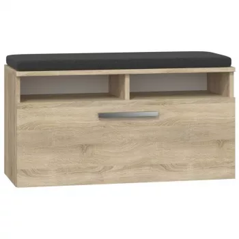 Geschlossener Schuhorganizer Top e Shop RIVA SZAFKA SONOMA — Eichenfinish, 850×460 mm, 16 mm Spanplatte