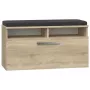 Geschlossener Schuhorganizer Top e Shop RIVA SZAFKA SONOMA — Eichenfinish, 850×460 mm, 16 mm Spanplatte