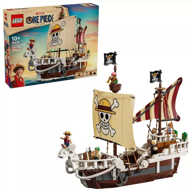 LEGO-Set The Going Merry Piratenschiff 75639 — One Piece Ziegelmodell