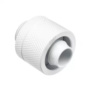 Fitting Alphacool 17627 Messing Weiß 27 mm Höhe 2,2 cm Durchmesser