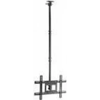 Vision Techmount VFM-C6X4/V2 - Montageset (Deckenhalterung) für LCD-Display (ausziehbar) - Stahl - Schwarz - Bildschirmgröße: 94-190,5 cm (37-75 inch)