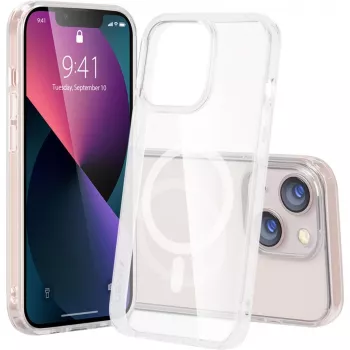 StyleShell SHOCKFlex, Handyhülle transparent, iPhone 16 Plus, kompatibel mit MagSafe