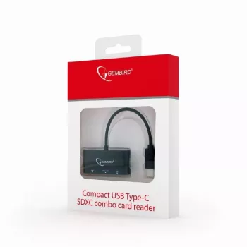 Kartenleser USB-C SDXC/Kombi/schwarz