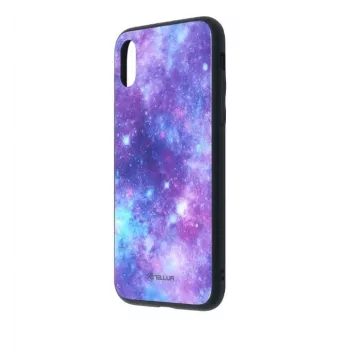 Displayschutzglas Tellur Cover Glass print für iPhone XS Max mit Universumsdruck