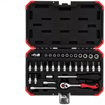Steckschlüsselsatz Gedore R49003033 1/4 Zoll metrisch