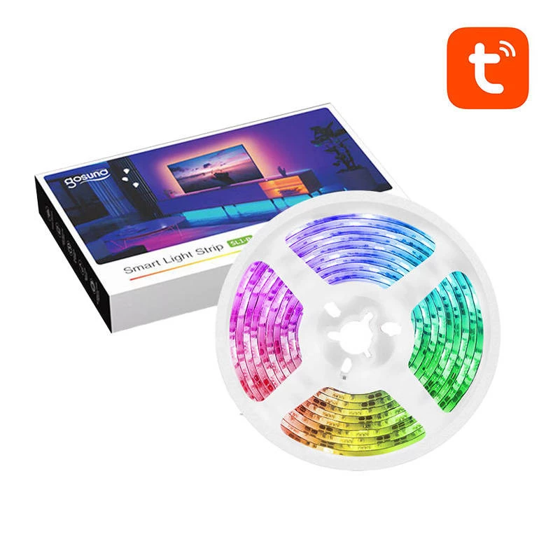 LED-Streifen Gosund SL1 WiFi RGB 2,8 m – Tuya-kompatible smarte Beleuchtung