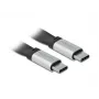 USB-Kabel DeLOCK 85926 USB 3.2 Gen 2 0,22 m USB C Schwarz Silber