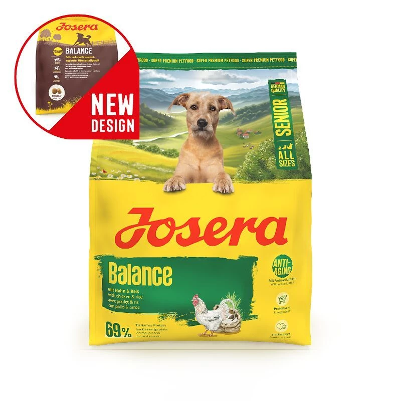 JOSERA Senior Balance - Trockenfutter für Hunde - 12,5 kg