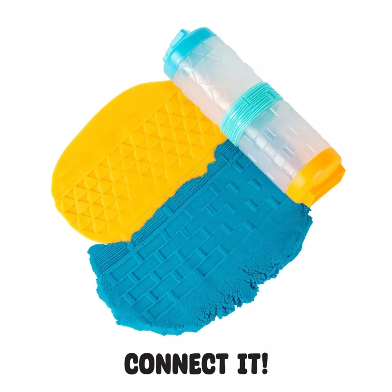 Kinetic sand Wonder Factory Never Dry Sand Bag, Orange Red