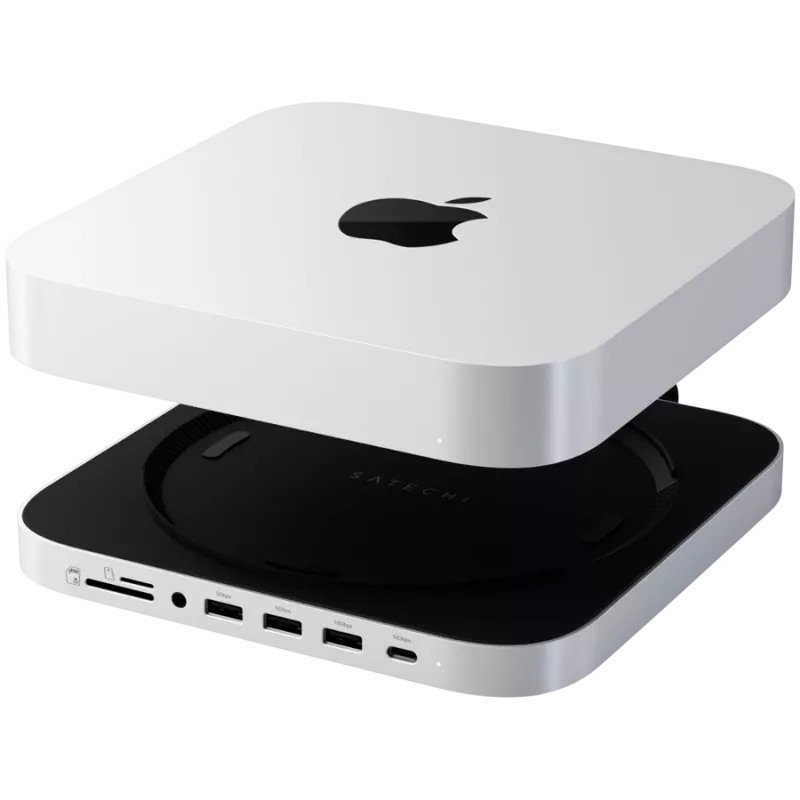 Laptop-Dock Satechi ST-GMMSHS kabelgebunden USB 3.2 Gen 2 Typ-C Weiß