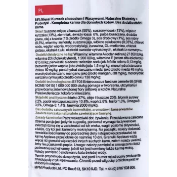 Applaws Trockenfutter für Katzen Adult Huhn & Lachs, 7,5 kg, 36,5 % Protein, 16 % Fett, gluten- und sojafrei