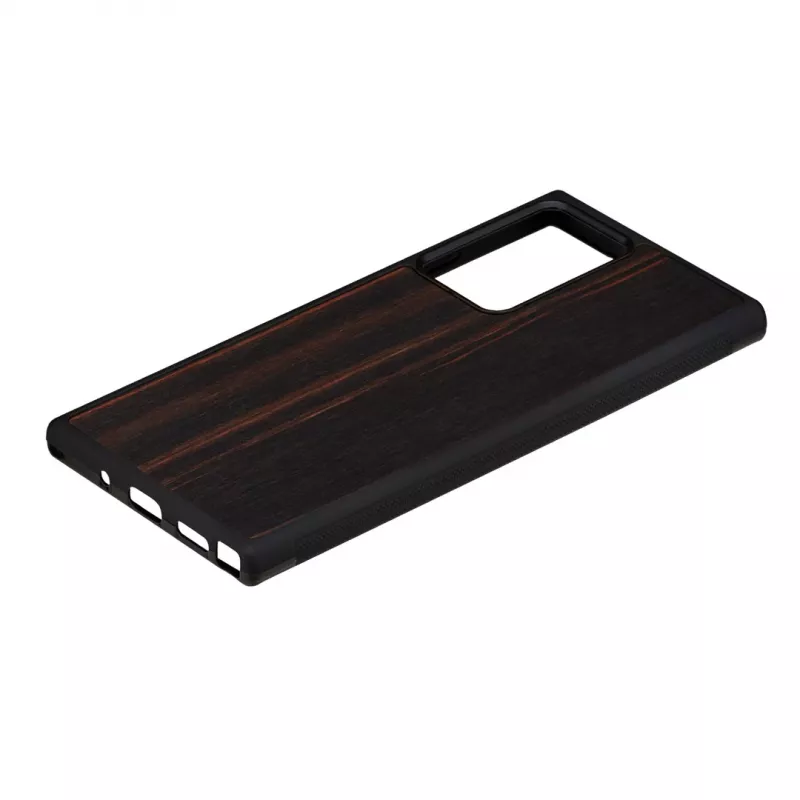 Schutzhülle man and wood für Samsung Galaxy Note 20 Ultra — Ebony Schwarz