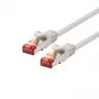 Netzwerkkabel LOGON TCF66F015I RJ-45 Cat6a 1,5 m Elfenbein
