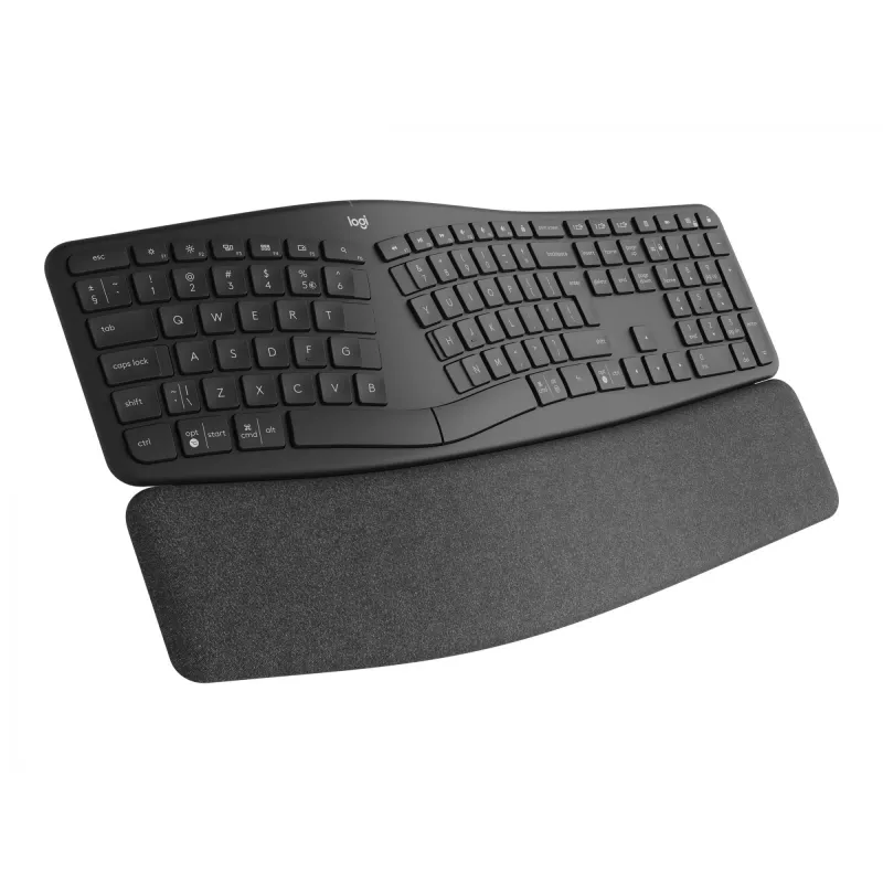 Logitech Ergo K860 for Business Tastatur RF Wireless + Bluetooth Swiss Graphit (920-010347)