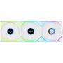 Lian Li UNI FAN SL Wireless LCD ARGB 120 mm Weiß 3er-Pack