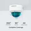 D4Z Überwachungskamera weiß - 1536p Full HD - Wi-Fi AC