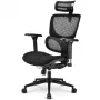 Bürostuhl Sharkoon OfficePal C40 — schwarz, ergonomisches Design, höhenverstellbar