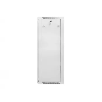 Lanberg WF01-6427-10S Rack-Schrank 27U Wandmontage Rack Weiß
