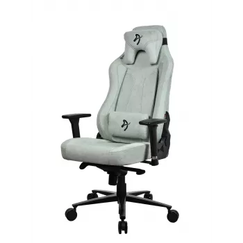 Gaming-Stuhl Arozzi Vernazza SoftFabric Pearl Grün – ergonomischer Gaming-Sitz, Softgewebe