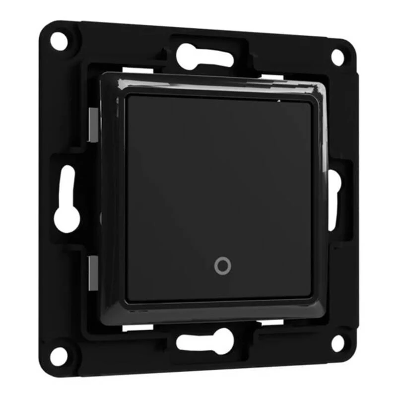 Lichtschalter Shelly Wall Switch 1 Schwarz