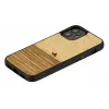 Schutzhülle Man and Wood für iPhone 12 mini — Terra Schwarz