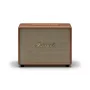 Kabelloser Lautsprecher MARSHALL Woburn III Brown — Multiroom, Bluetooth, Wi‑Fi, analoge Eingänge
