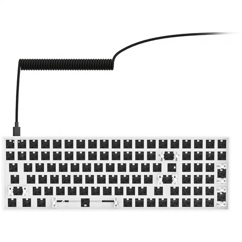 Sharkoon SKILLER SGK50 S2 White Barebone-Tastaturkit