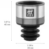 Weinkonservierungspumpe ZWILLING Fresh & Save 36802-000-0 — grau, Kunststoff, 40 mm Höhe, 3 cm Durchmesser