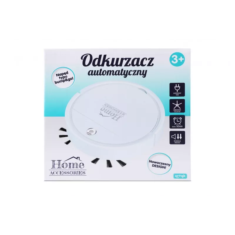 Roboterreiniger Artyk 171024 kompaktes Design starke Saugleistung
