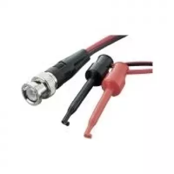 Voltcraft BNC-Messleitung [BNC-Stecker - Greiferklemmen] 0,8 m Schwarz, Rot BNC-2 x IC-Clip-Messsonde (KC300I)