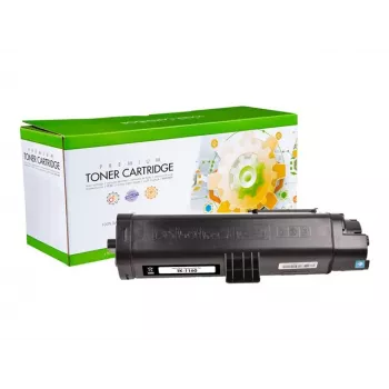 STATIC Toner-Kartusche kompatibel mit Kyocera TK-1160 Schwarz kompatibel 7.200 Seiten