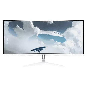 Curved monitor Arozzi Nova 34 inch (86.4 cm) VA LED 3440×1440 21:9 1 ms White