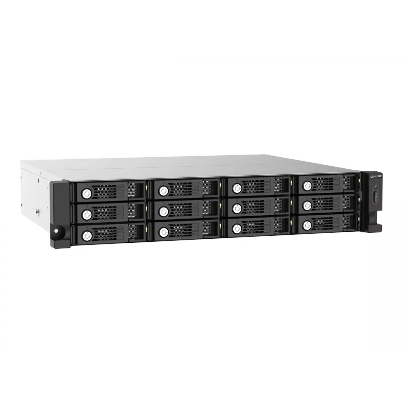 QNAP TL-R1220Sep-RP HDD/SSD-Gehäuse Schwarz, Grau 2,5/3,5 Zoll