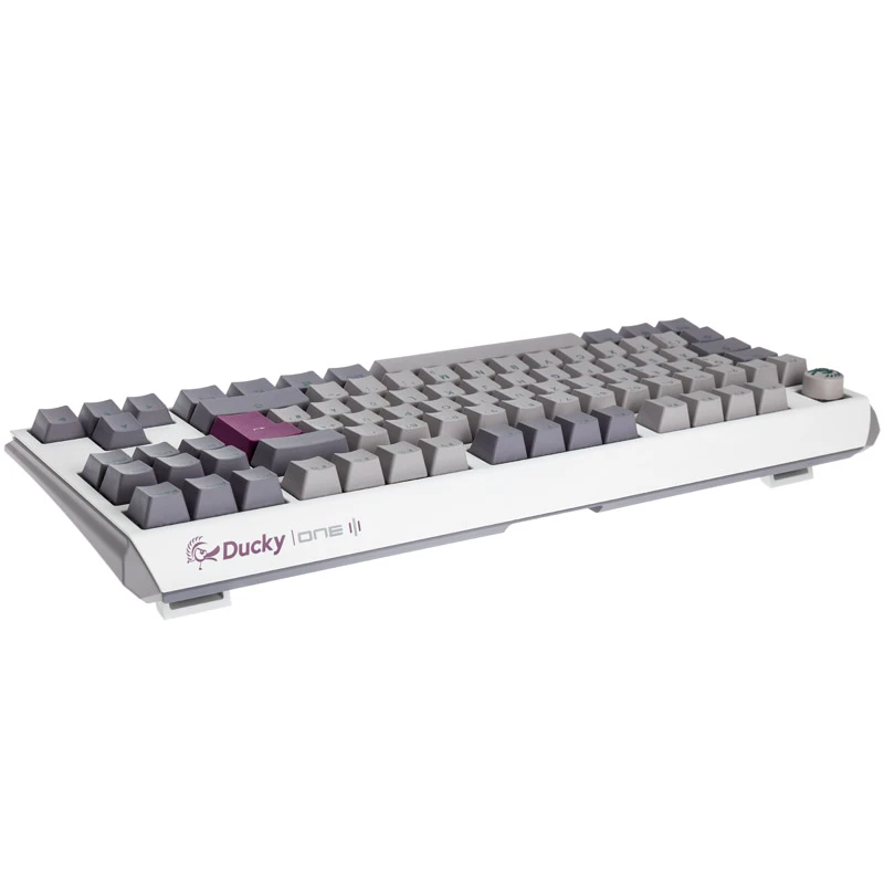 Ducky One 3 TKL Tastatur Gaming USB Silber