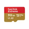 MicroSDHC-Speicherkarte SANDISK Extreme 512 GB UHS-I A1 V30 U3 Klasse 10, Lesen 190 MB/s, Schreiben 130 MB/s, inkl. SD-Adapter