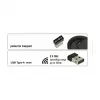 Maus DeLOCK 12528 RF Wireless Optisch 1000 DPI