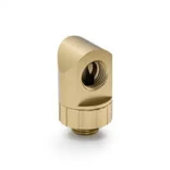 BitsPower 90° Drehverbinder Artemis BPM-AT90R Gold — Winkelanschluss für Wasserkühlung